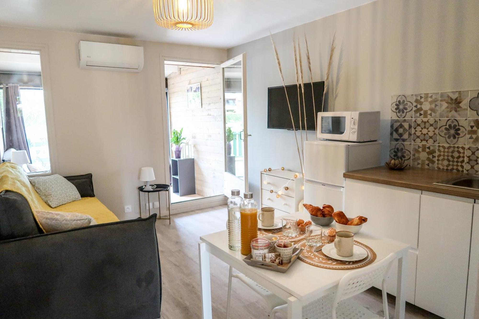 Magnifique Le Flamant Dore Avec Loggia, Terrasse & Climatisation, Proche Apartment *